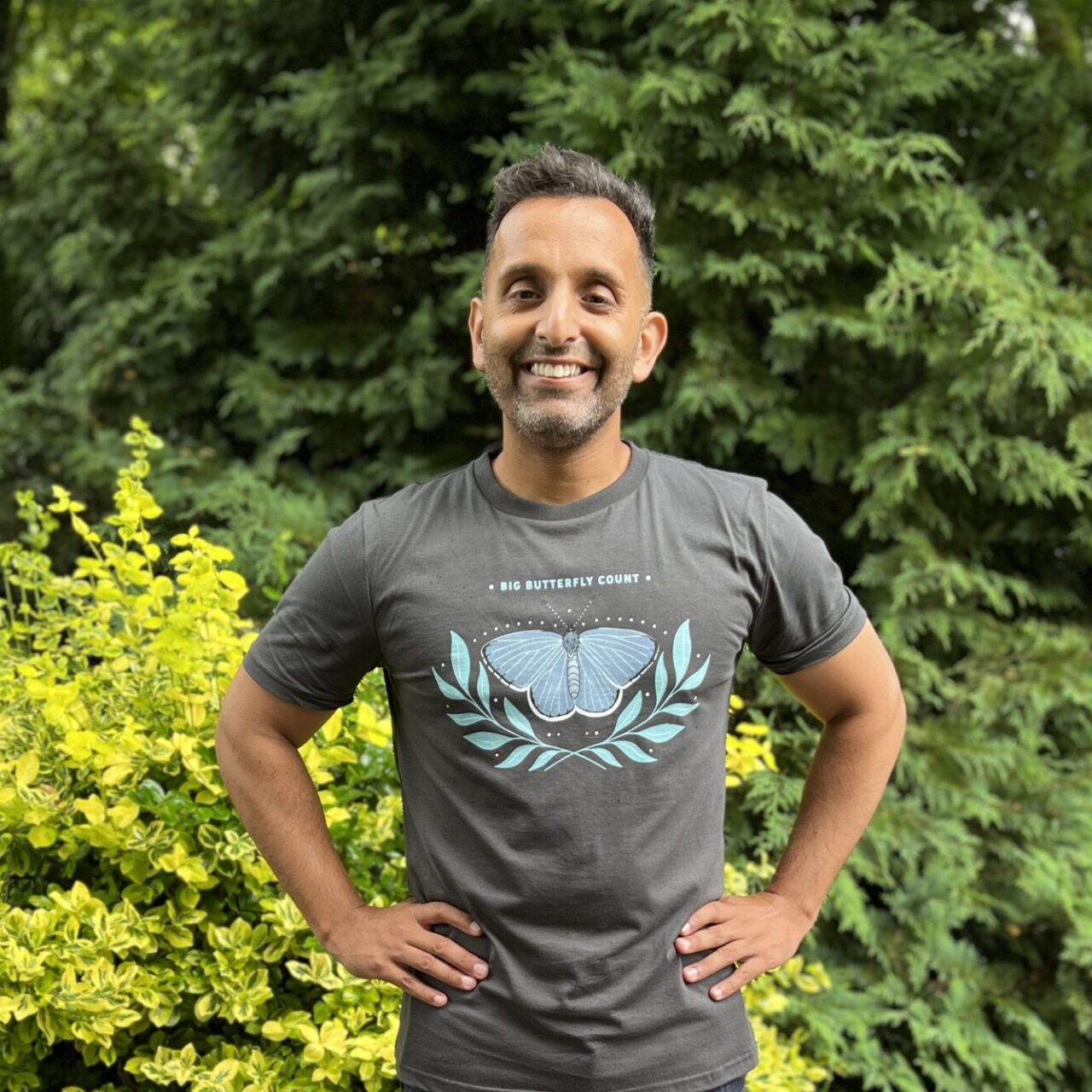 Dr Amir Khan voting for the Peacock